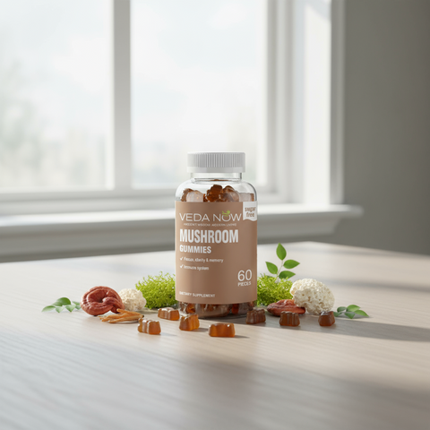 Veda Now Mushroom Gummies NZ (Sugar-Free) — 10-Mushroom Superfood Blend Veda Now