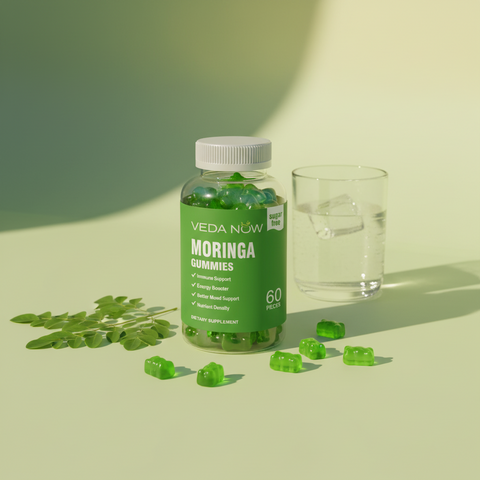 Veda Now Moringa 60 Gummies NZ | Sugar-Free Superfood Veda Now