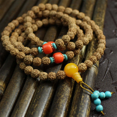 Rudraksha Mala 108 beads Nature's Basket - NZ