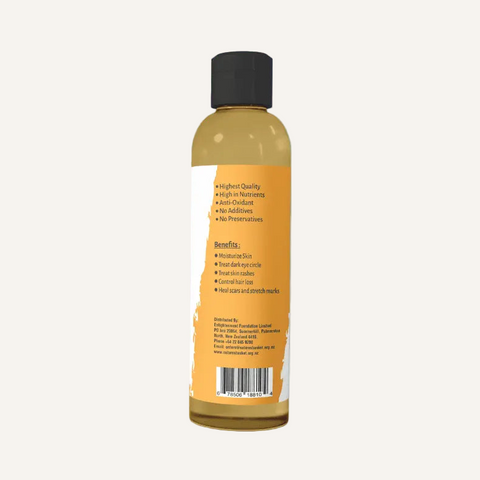 Almond Oil 200ml - Pure & Cold-Pressed - Nature's Basket - NZ