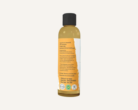 Almond Oil 200ml - Pure & Cold-Pressed - Nature's Basket - NZ