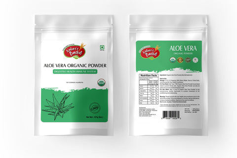 Organic Aloe Vera Powder 227g pouch – Nature’s Basket NZ
