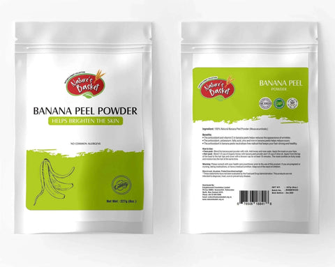 Banana peel powder 227g - Nature's Basket - NZ