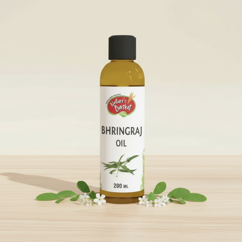 Bhringraj 200ml Oil: Natural Hair Care for Growth &Shine Nature's Basket - NZ
