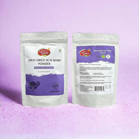 Premium Açaí Powder NZ — 100% pure unsweetened 227g pouch — Nature’s Basket