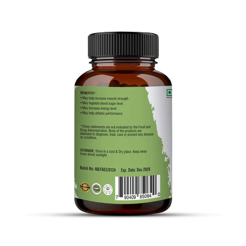 Fadogia Agrestis Extract Capsules - Nature's Basket - NZ