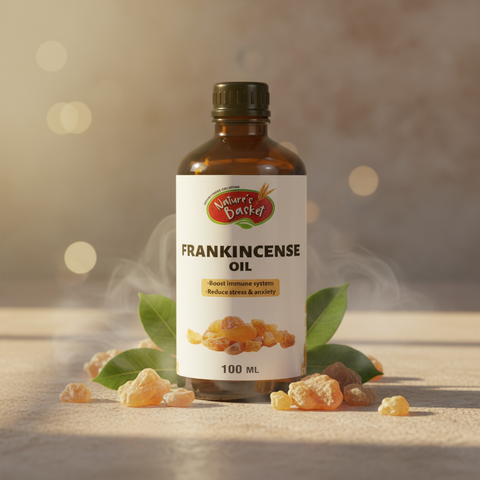 Frankincense Oil NZ (100% Pure, Therapeutic Grade) – Boswellia carterii Nature's Basket - NZ