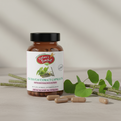 Guduchi 60 Capsules - Immune & Detox Support Nature's Basket - NZ