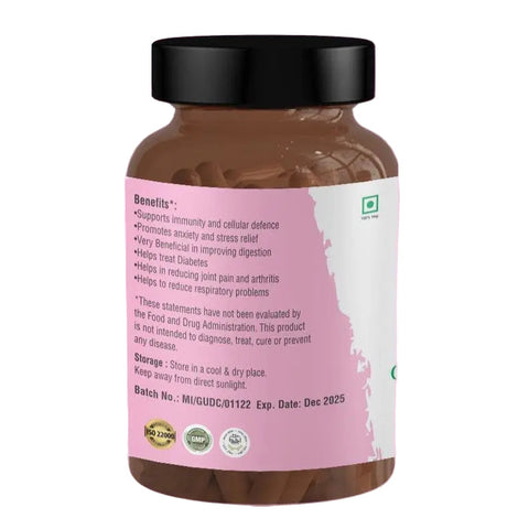 Guduchi Extract Capsule 900mg 60 - Nature's Basket - NZ