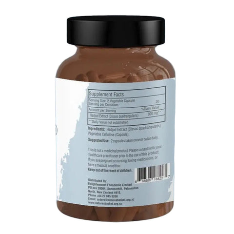 Hadjod Extract Capsules 900mg 60 - Nature's Basket - NZ