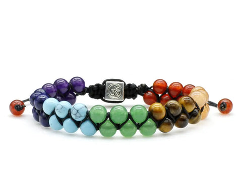 Handmade bracelet - Natural stone bracelet - Beaded bracelet - Handcrafted jewelry - Boho bracelet - Healing stones - Yoga jewelry - Gemstone bracelet - Unique bracelet - Fashion accessories - Men's bracelet - Women's bracelet - Gift ideas -Handmade gift