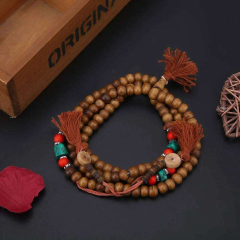 Handmade Tibetan Prayer beads - Nature's Basket - NZ