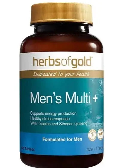 Herbs of Gold Multi Men's 60 Tabs - Nature's Basket - NZ