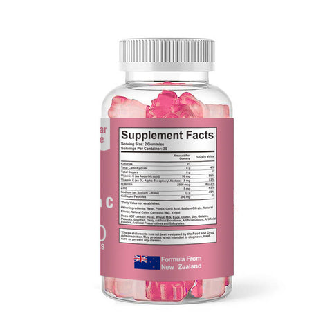 Collagen Gummies with Biotin+Vitamin C (Sugar Free) - Nature's Basket - NZ