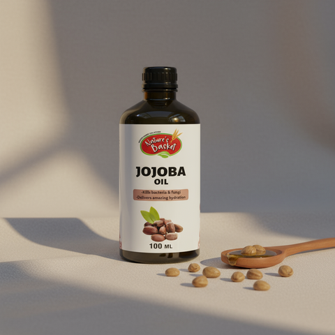 Jojoba Oil NZ – 100% Pure, Cold-Pressed & Unrefined Nature's Basket - NZ