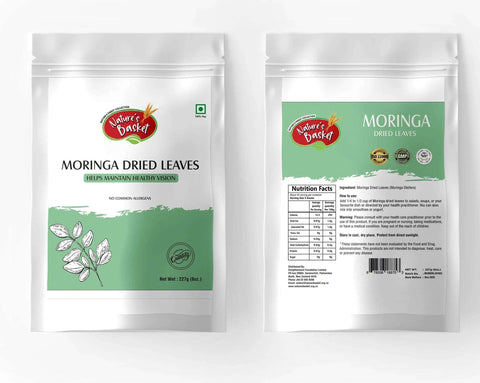 Moringa Dried Leaves 227g - Nature's Basket - NZ
