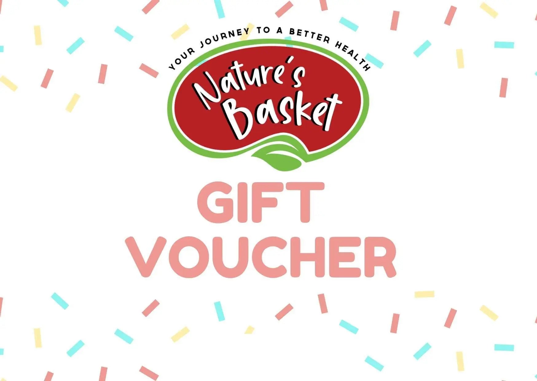 Nature's Basket Gift Card Buy Online Redeemable on Natural Herbs