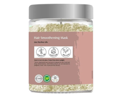 Nature's Basket Hair Smoothening Mask 100g (6 Herbal Ingredients) - Nature's Basket - NZ