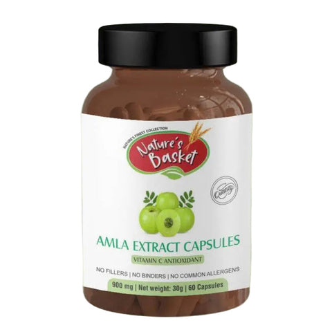 Amla Extract Capsules 900mg 60pcs - Nature's Basket - NZ
