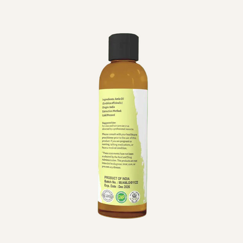 Amla Oil 200 ml - Promotes Hair Growth, Strengthens & Conditions Hair - Nature's Basket - NZ