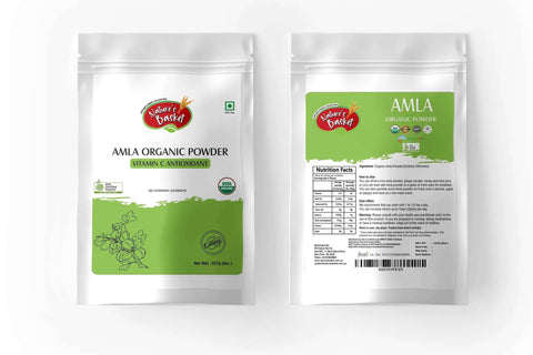 Nature's Basket NZ Amla Organic Powder 227g - USDA Certified - Nature's Basket - NZ