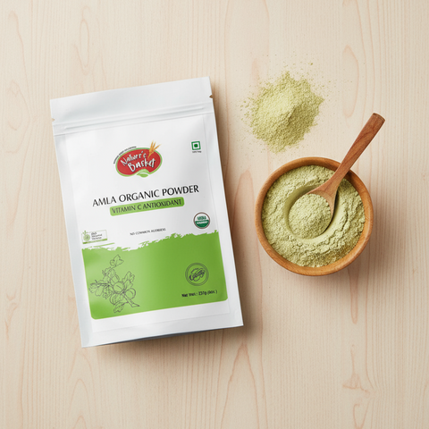 Organic Amla Powder NZ | USDA Certified Indian Gooseberry (227g) Nature's Basket - NZ