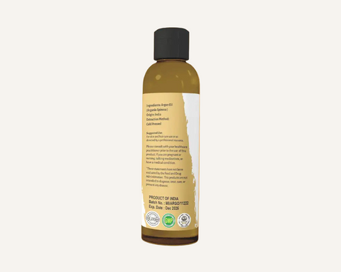 Argan Oil 200 ml - Organic, Cold Pressed, and Rich in Antioxidants - Nature's Basket - NZ