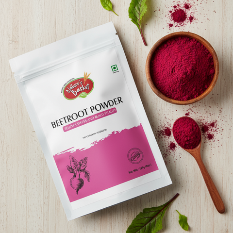 Beetroot Powder NZ (227g) — Natural Pre-Workout, Smoothies & Baking Nature's Basket - NZ