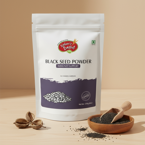 Black Seed Powder NZ (Nigella sativa) 227g — Immune & Digestion Support Nature's Basket - NZ