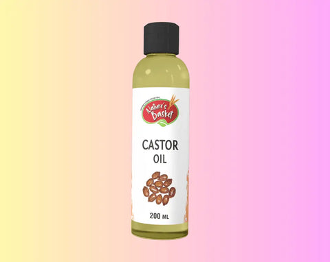 Castor Oil 200ml - Promotes Hair Growth & Moisturizes Skin - Nature's Basket - NZ