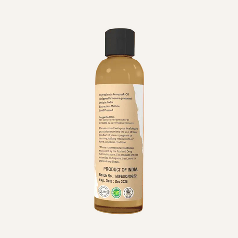Nature's Basket Fenugreek Oil 100ml - Nature's Basket - NZ