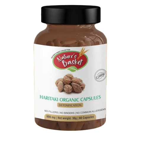 Haritaki Capsule 900mg 60 - Nature's Basket - NZ