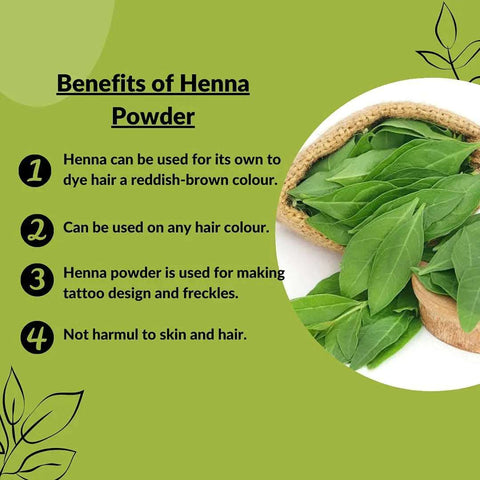 Nature's Basket NZ Henna Powder 227g - Natural Hair Dye and Conditioner - Nature's Basket - NZ