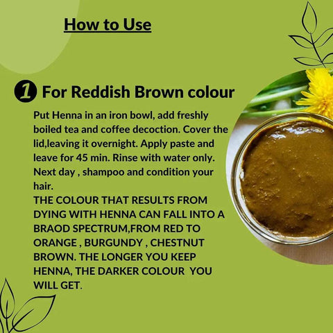 Nature's Basket NZ Henna Powder 227g - Natural Hair Dye and Conditioner - Nature's Basket - NZ