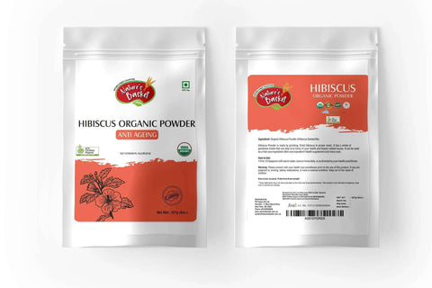 Nature's Basket NZ Hibiscus Organic Powder 227g - USDA Certified - Nature's Basket - NZ