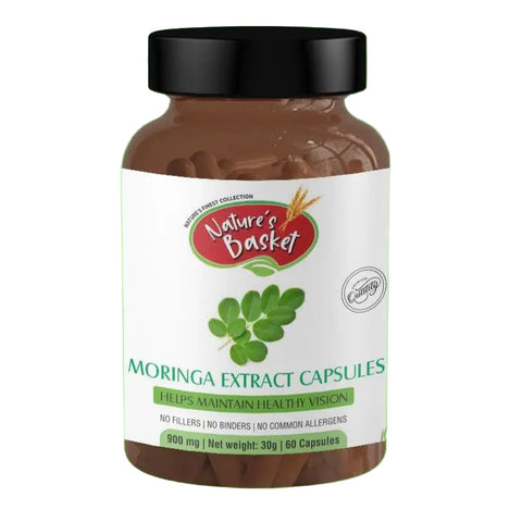 Moringa Extract Capsules 900mg 60pcs - Nature's Basket - NZ