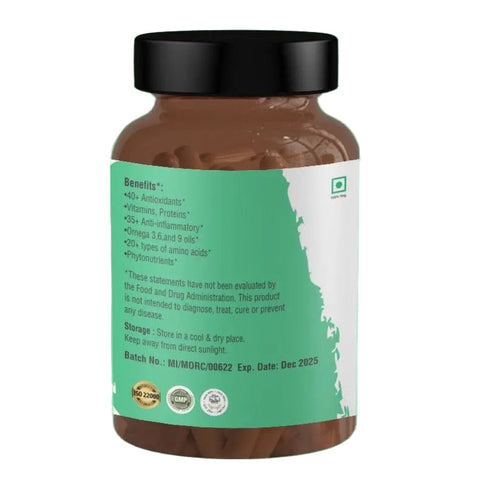 Moringa Organic Capsules 900mg 60pcs - Nature's Basket - NZ
