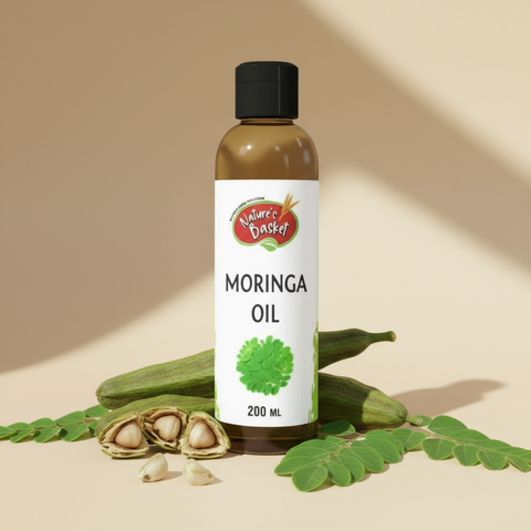 Moringa Oil - 100% Pure - Skin, Hair & Body Nature's Basket - NZ