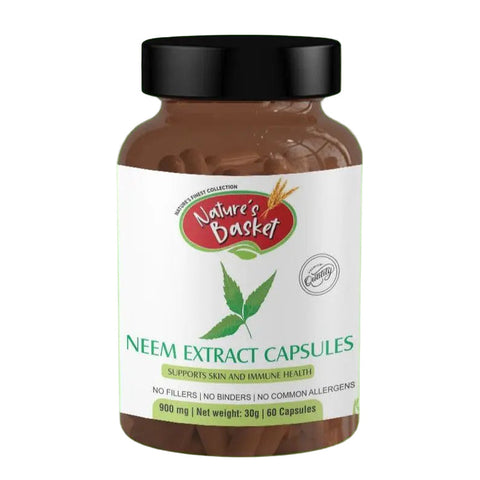 Neem Extract 900mg 60 - Nature's Basket - NZ