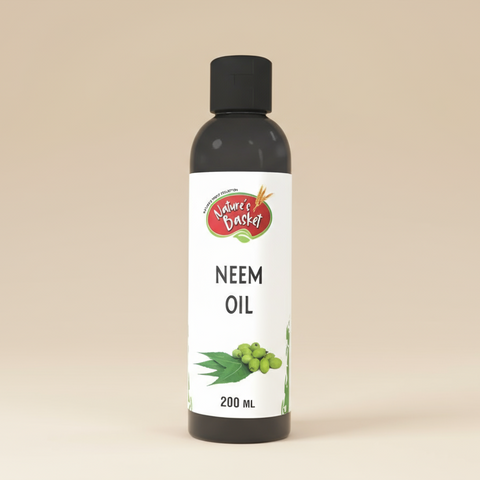 Neem Oil 200ml - 100% Pure & Natural Neem Oil - Nature's Basket - NZ