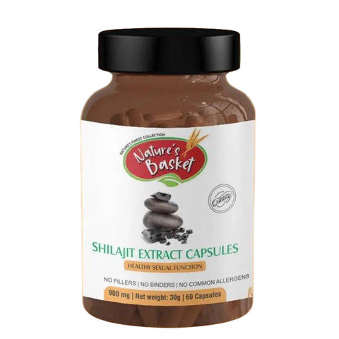Nature's Basket NZ Shilajit Extract Capsules: Our capsules, made with top-quality shilajit, offer a convenient way to experience its incredible benefits. Energy, Vitality, Stamina