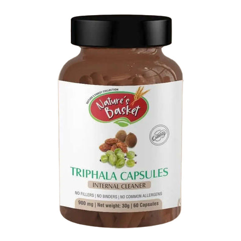 Nature's Basket Triphala Capsules 900mg 60pcs - Nature's Basket - NZ