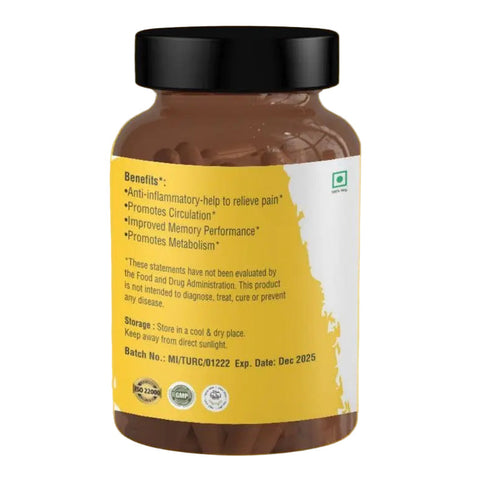 Turmeric Capsules 900mg 60 - Nature's Basket - NZ