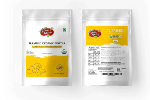 Nature's Basket NZ Turmeric Organic Powder 227g - USDA Certified - Nature's Basket - NZ