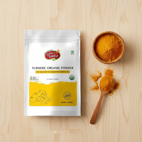 Organic Turmeric Powder 227g - Wellness & Antioxidant Boost Nature's Basket - NZ