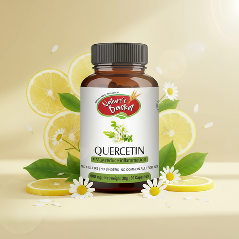 Quercetin Capsules NZ (60) — Immune & Seasonal Support Nature's Basket - NZ