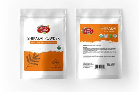 Shikakai Powder: Natural Hair Cleanser & Conditioner (227g) Nature's Basket - NZ
