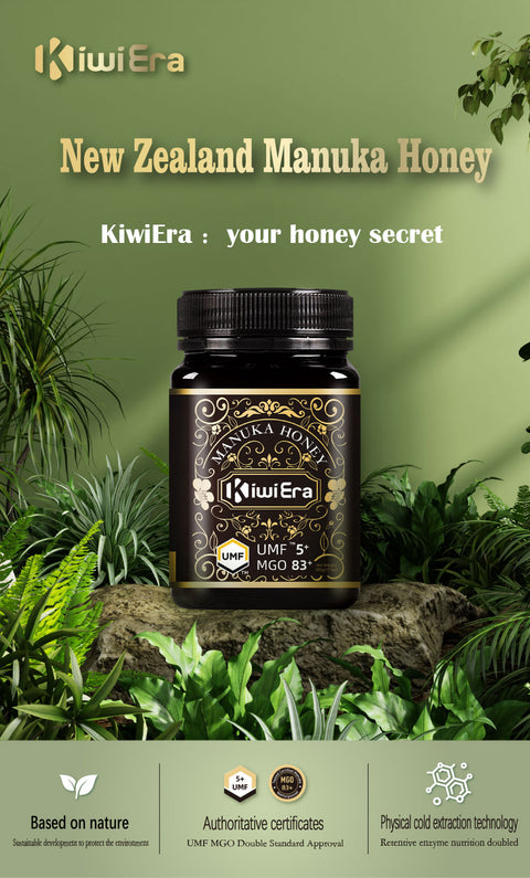 KiwiEra Manuka Honey UMF 5+ to UMF 28+ 250g