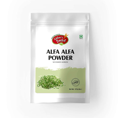 Alfalfa (lucerne) powder 227g pouch – Nature’s Basket NZ