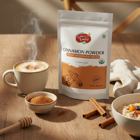 Organic Cinnamon Powder 227g - Flavor & Wellness Nature's Basket - NZ